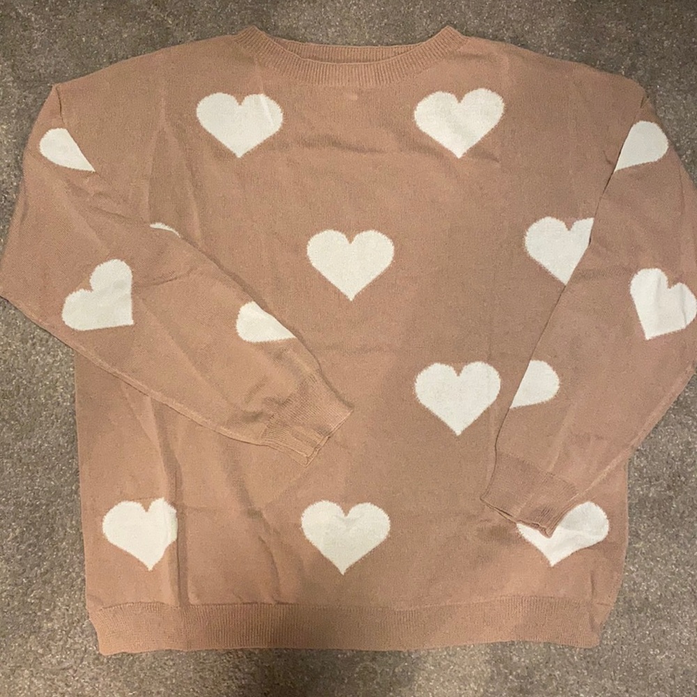 XS Pink Lily Sweater